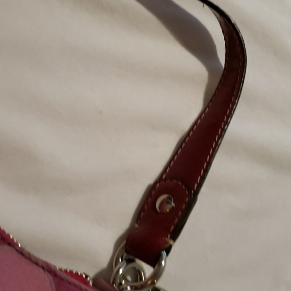 COACH Pink Demi Crossbody Shoulder Bag - Picture 3 of 8